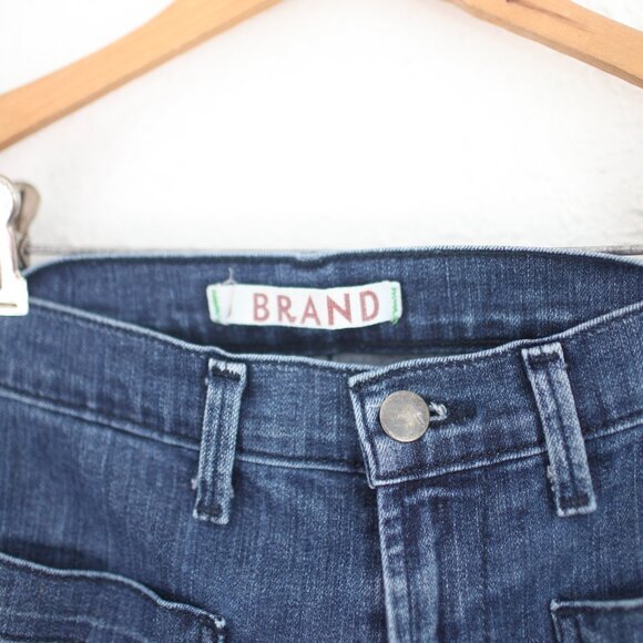 J Brand Bette mystery sailor boot cut wide leg jeans size 25 - Picture 3 of 5